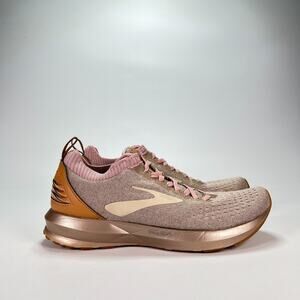 Brooks Levitate 2 LE Pink Tan Athletic Running Shoes 1202911B252 Womens Size 7.5